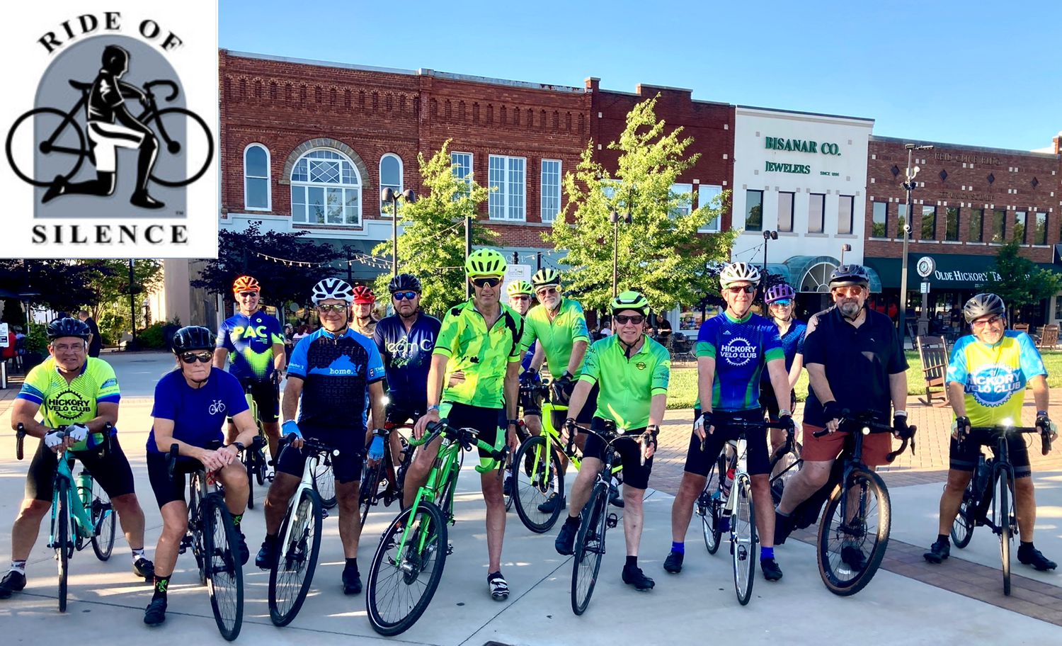 Wednesday Night Hickory Riders Rode in Silence to Remember Lost or Injured Fellow Cyclists