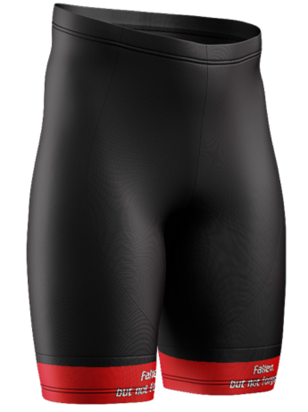 Women's Ride to Remember 2026 Red Fire Cycling Shorts (no bib)