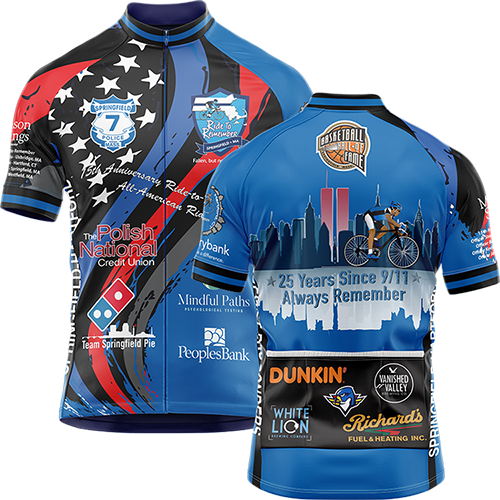 Men's 2026 Ride to Remember Blue Police Memorial Cycling Jersey