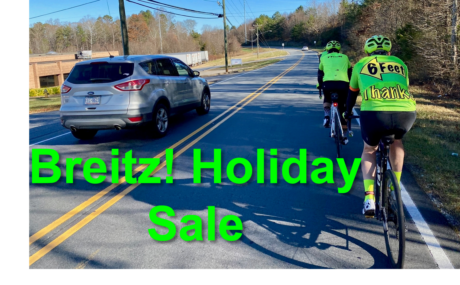 Breitz! Holiday Cycling & Run Wear Road Safety Sale