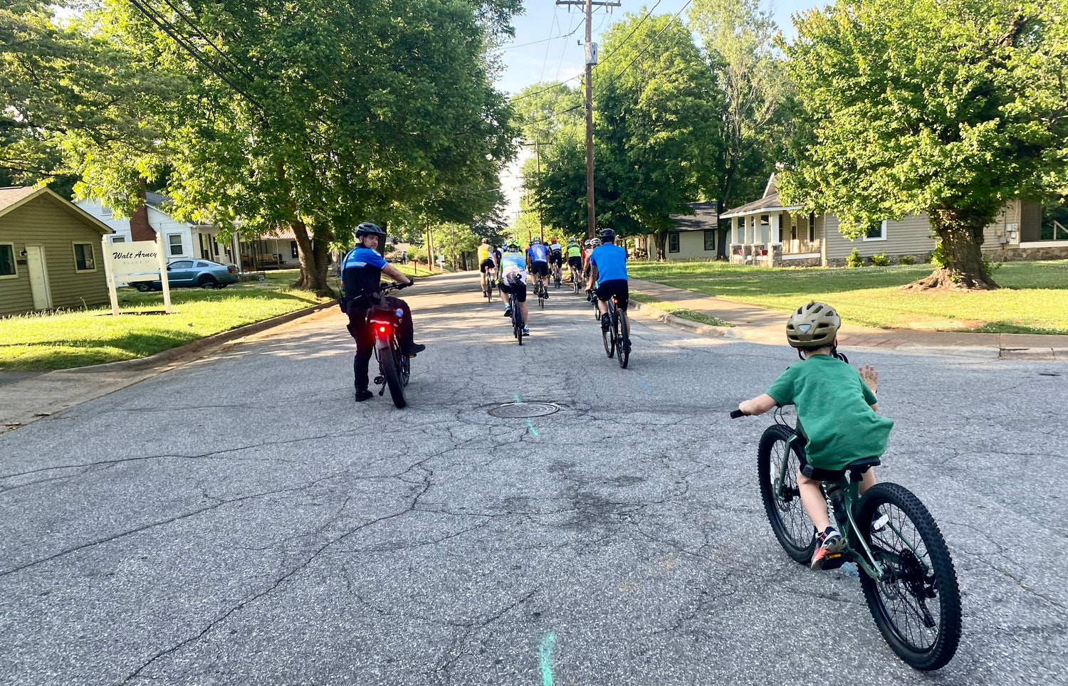 Hickory Velo Club Ride of Silence Participation