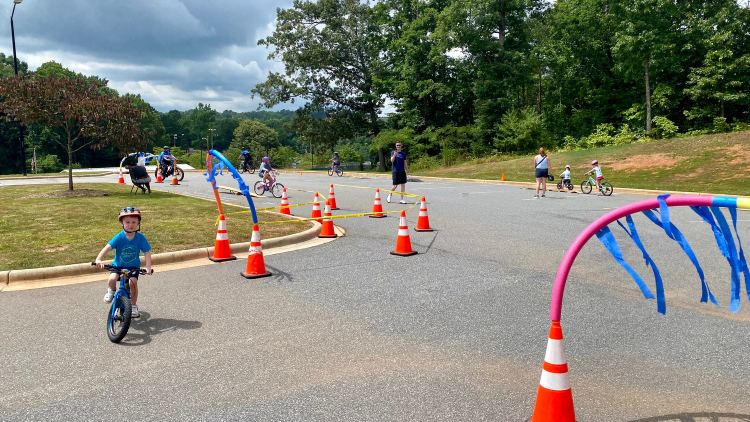 Big Smiles at Hickory Bike Safety Rodeo 2024