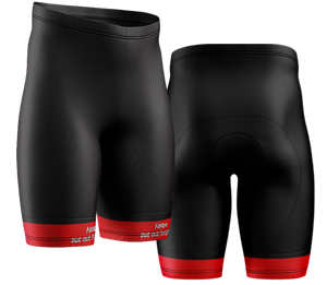 Women's Ride to Remember 2023 Rider Red Firefighter Power Band Cycling Shorts (no bib)