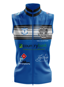 Men's Ride to Remember 2024 Blue Police Convertible Cycling Jacket/Vest