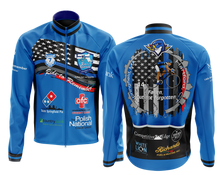 Men's Ride to Remember 2025 Blue Police Cycling Wind Jacket