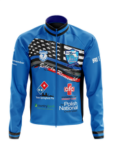 Men's Ride to Remember 2025 Blue Police Cycling Wind Jacket