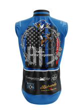 Men's Ride to Remember 2025 Blue Police Cycling  Wind Vest