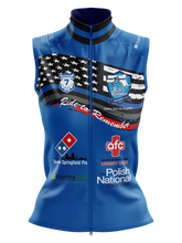 Men's Ride to Remember 2025 Blue Police Cycling  Wind Vest