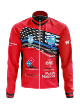 Men's Ride to Remember 2025 Red Fire Cycling Wind Jacket