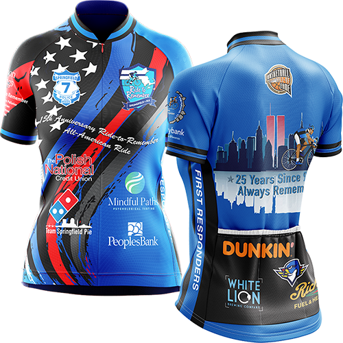 Women's 2026 Ride to Remember Blue Police Memorial Cycling Jersey