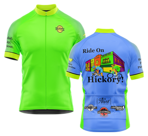Men's Hickory Velo Club Short Sleeve Club Fit Cycling Jersey