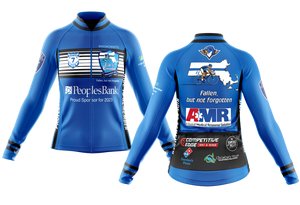 Women's Ride to Remember 2023 Blue Police Long Sleeve Cycling Jersey